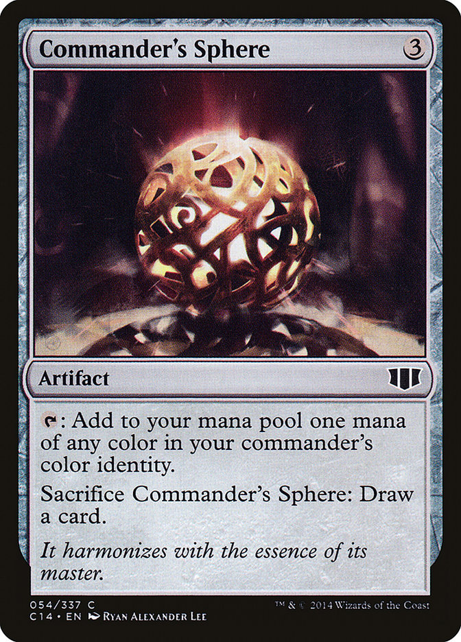 Commander's Sphere C14-54 Commander 2014 Magic card
