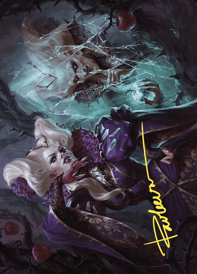 Conceited Witch // Conceited Witch AWOE-11 Wilds of Eldraine Art Series Magic card
