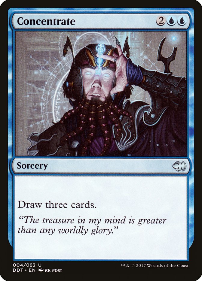 Concentrate DDT-4 Duel Decks: Merfolk vs. Goblins Magic card