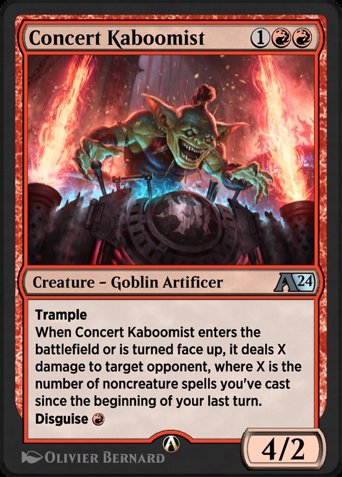 Concert Kaboomist YMKM-14 Alchemy: Murders at Karlov Manor Magic card