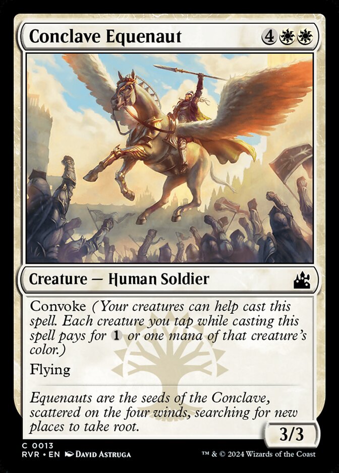 Conclave Equenaut RVR-13 Ravnica Remastered Magic card