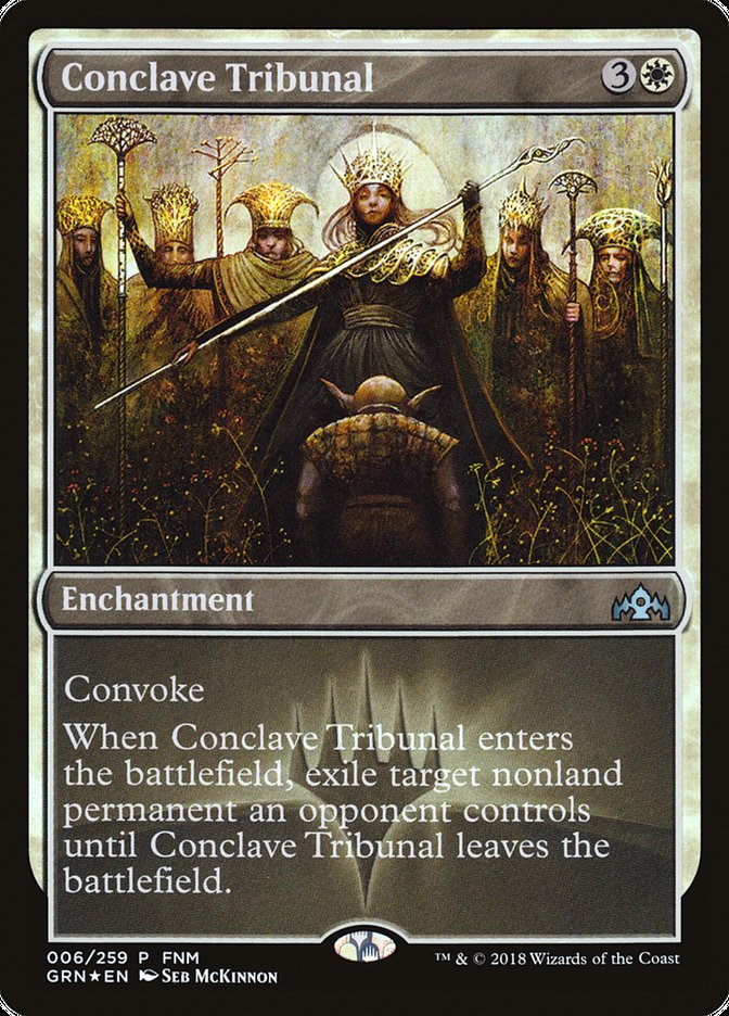 Conclave Tribunal PGRN-6 Guilds of Ravnica Promos Magic card