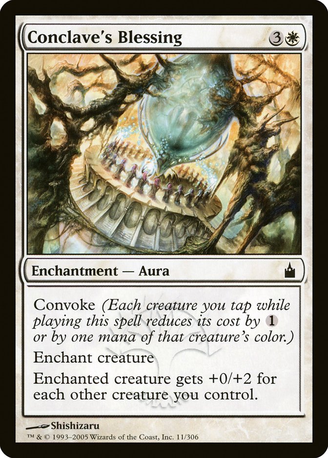 Conclave's Blessing RAV-11 Ravnica: City of Guilds Magic card