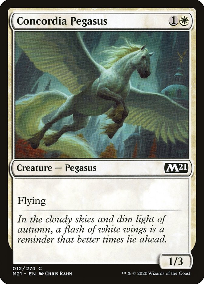 Concordia Pegasus M21-12 Core Set 2021 Magic card