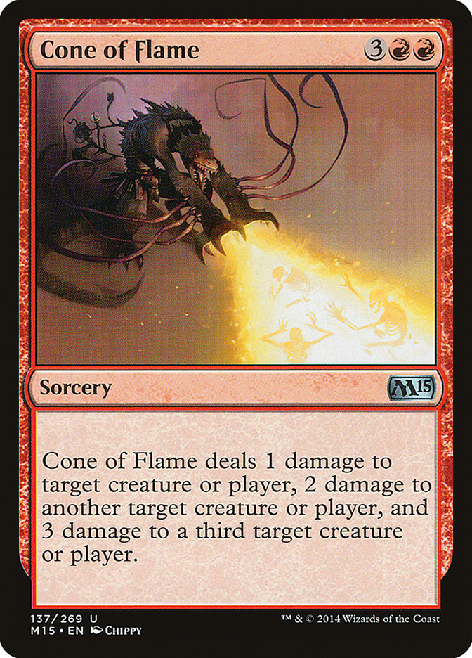Cone of Flame M15-137 Magic 2015 Magic card