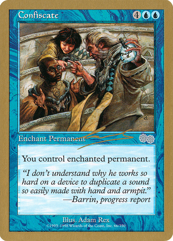 Confiscate WC00-NL66 World Championship Decks 2000 Magic card