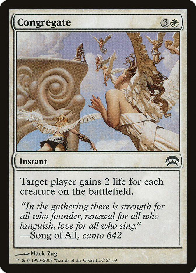 Congregate HOP-2 Planechase Magic card