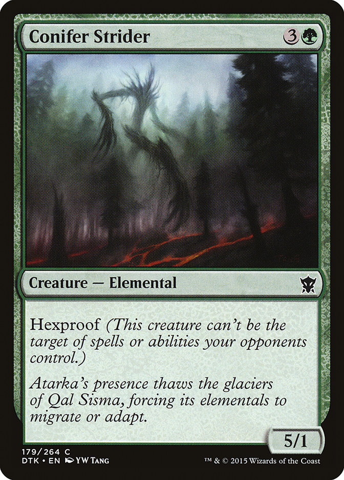 Conifer Strider DTK-179 Dragons of Tarkir Magic card