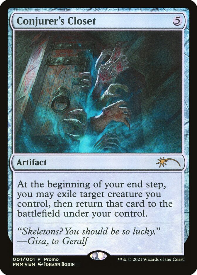 Conjurer's Closet PW21-6 Wizards Play Network 2021 Magic card