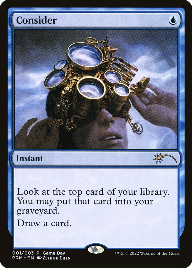 Consider PW22-1 Wizards Play Network 2022 Magic card