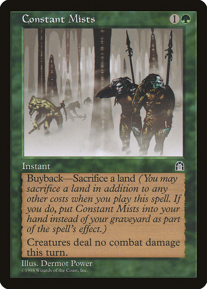 Constant Mists STH-104 Stronghold Magic card
