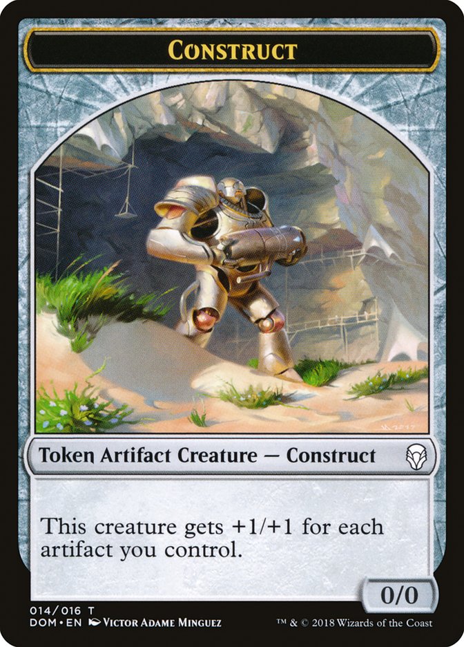 Construct TDOM-14 Dominaria Tokens Magic card