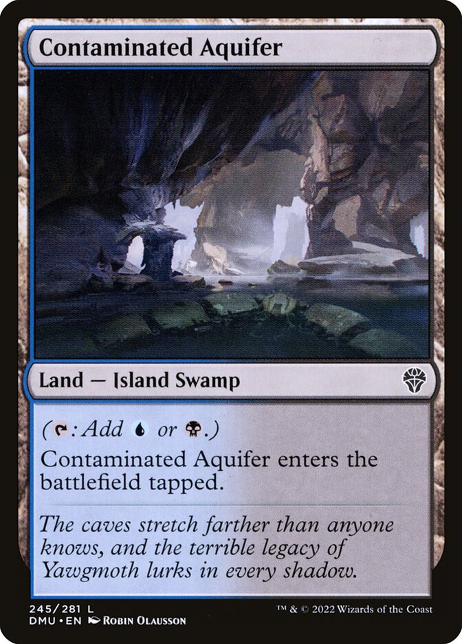Contaminated Aquifer DMU-245 Dominaria United Magic card