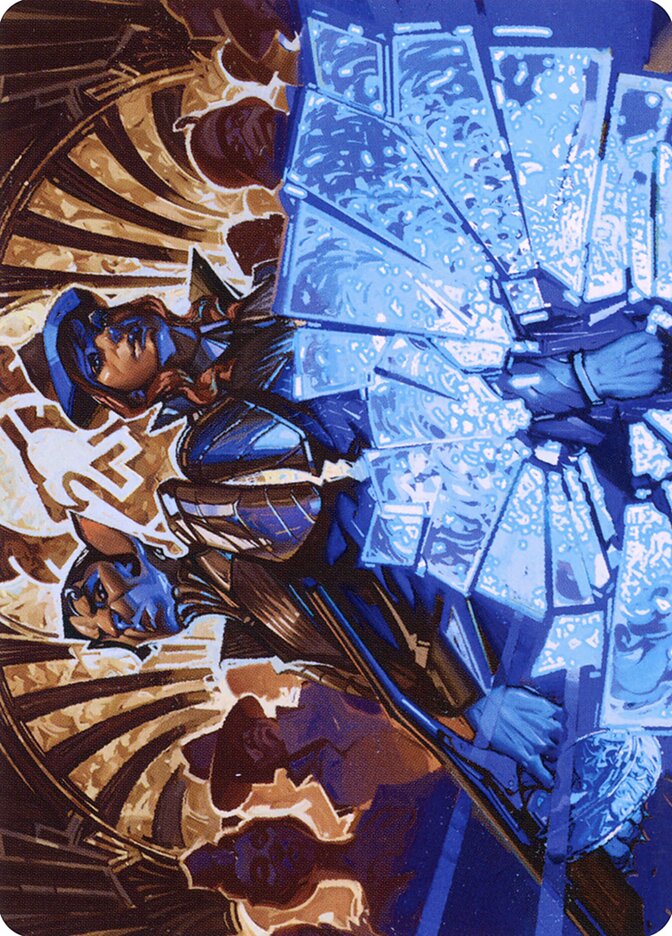 Contractual Safeguard // Contractual Safeguard ASNC-50 New Capenna Art Series Magic card