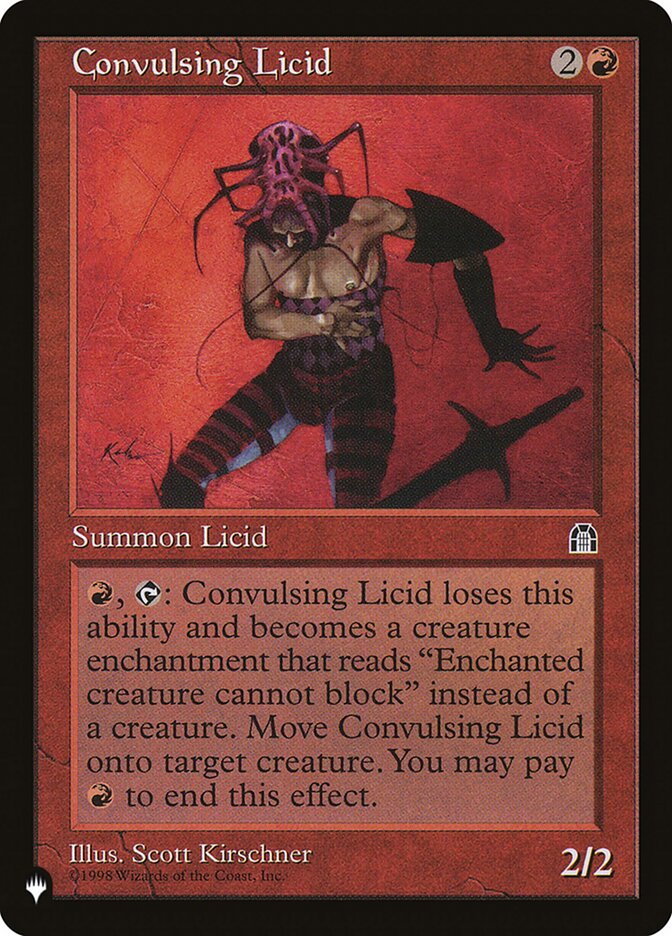 Convulsing Licid PLST-STH-77 The List Magic card