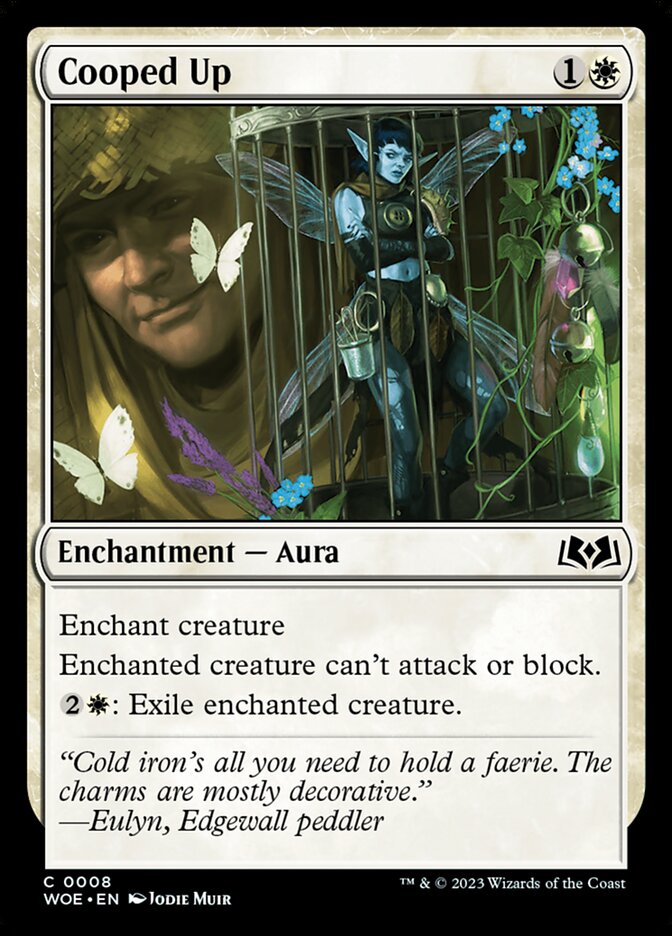 Cooped Up WOE-8 Wilds of Eldraine Magic card