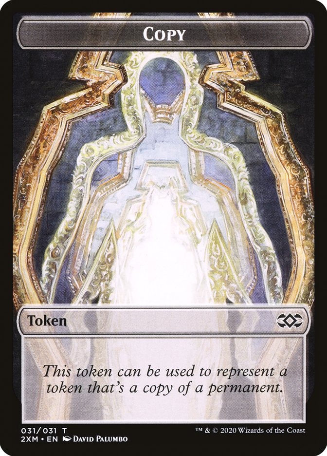 Copy T2XM-31 Double Masters Tokens Magic card