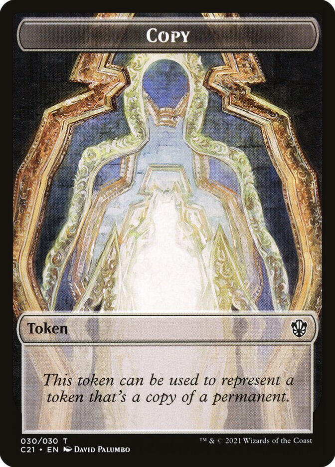 Copy TC21-30 Commander 2021 Tokens Magic card