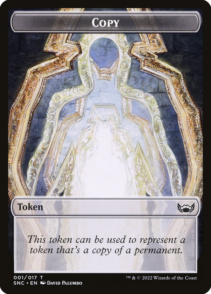 Copy TSNC-1 Streets of New Capenna Tokens Magic card