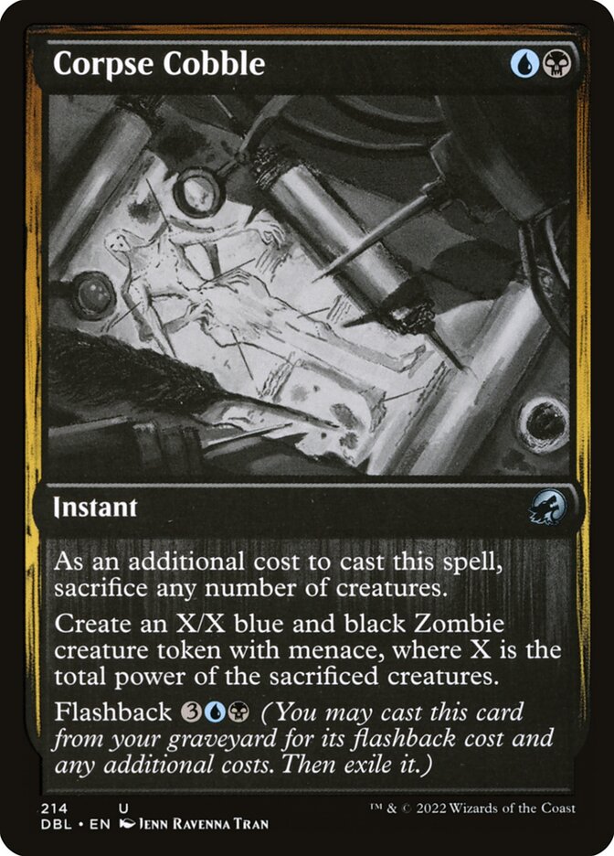 Corpse Cobble DBL-214 Innistrad: Double Feature Magic card