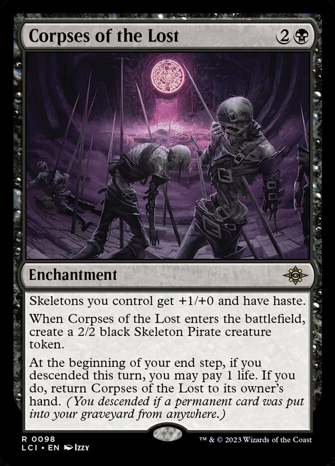 Corpses of the Lost LCI-98 The Lost Caverns of Ixalan Magic card