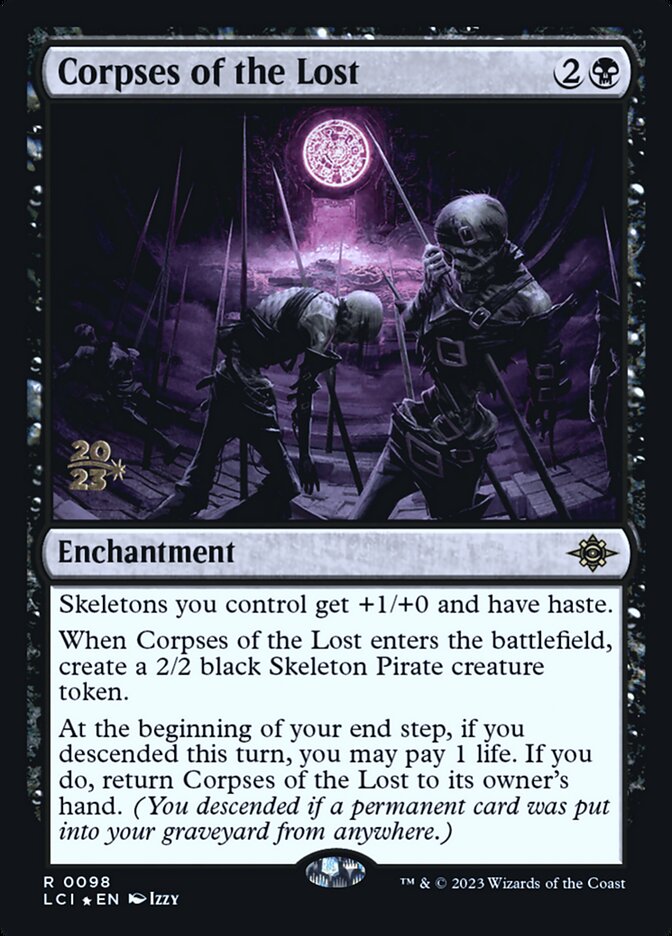 Corpses of the Lost PLCI-98S The Lost Caverns of Ixalan Promos Magic card