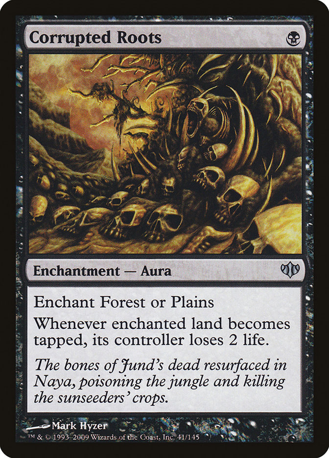 Corrupted Roots CON-41 Conflux Magic card