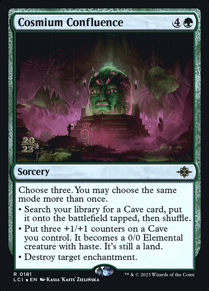 Cosmium Confluence PLCI-181S The Lost Caverns of Ixalan Promos Magic card