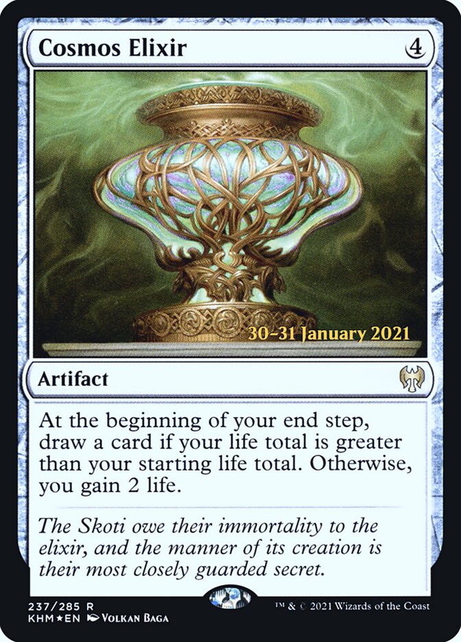 Cosmos Elixir PKHM-237S Kaldheim Promos Magic card