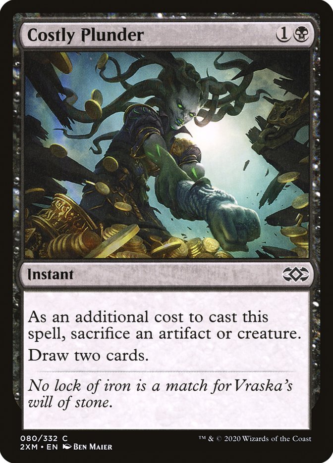 Costly Plunder 2XM-80 Double Masters Magic card