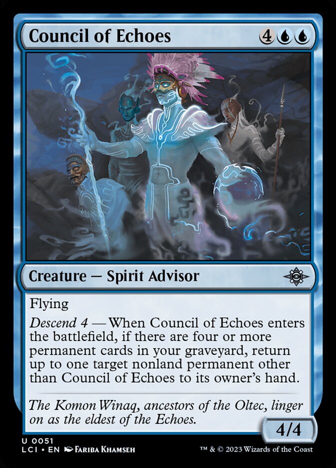 Council of Echoes LCI-51 The Lost Caverns of Ixalan Magic card