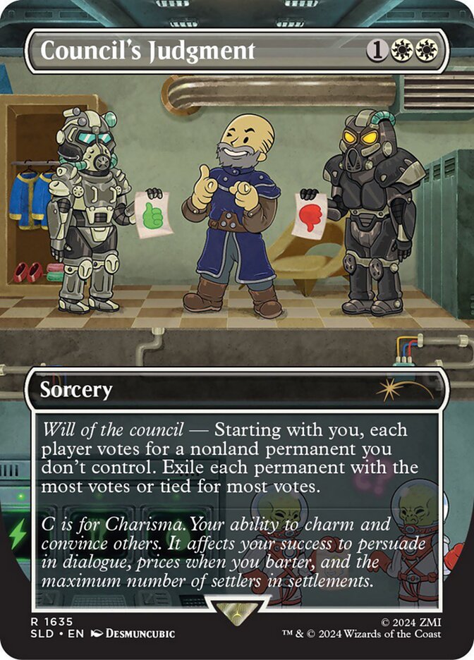 Council's Judgment SLD-1635 Secret Lair Drop Magic card
