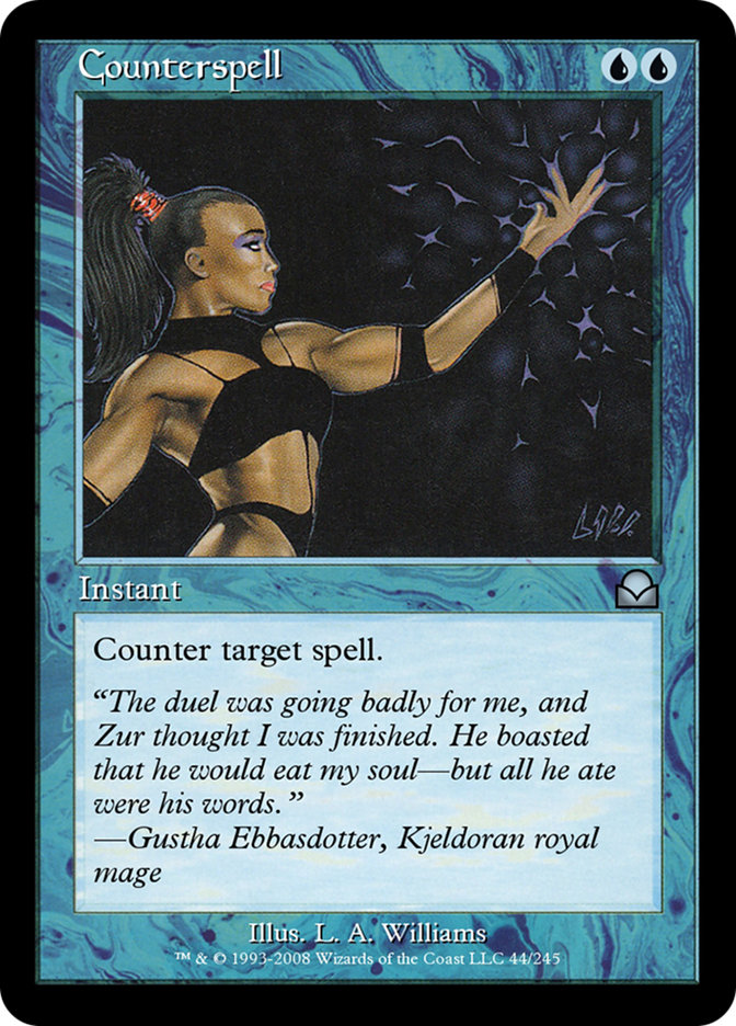 Counterspell ME2-44 Masters Edition II Magic card
