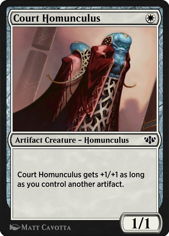 Court Homunculus HA5-1 Historic Anthology 5 Magic card