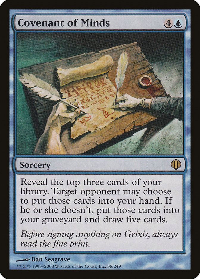 Covenant of Minds ALA-38 Shards of Alara Magic card