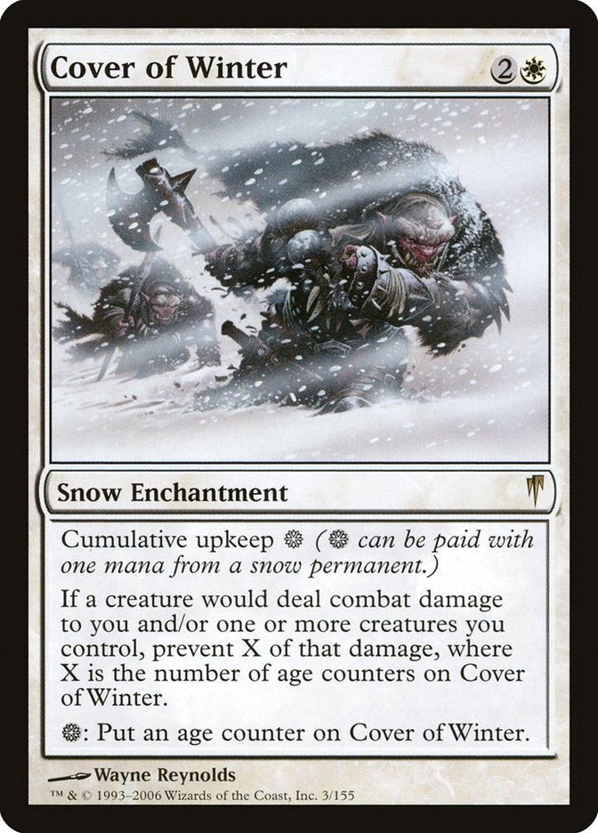 Cover of Winter CSP-3 Coldsnap Magic card