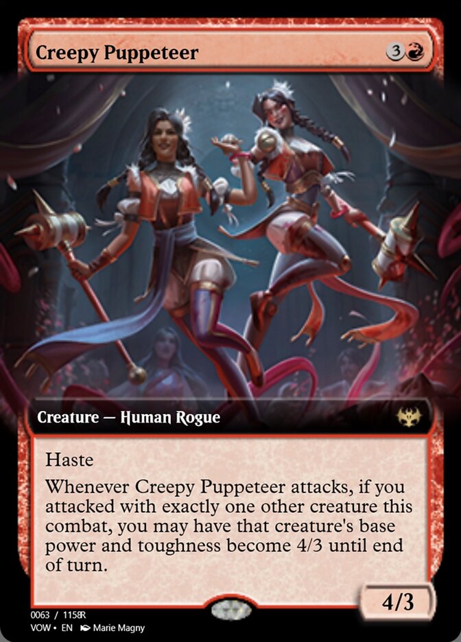 Creepy Puppeteer PRM-95365 Magic Online Promos Magic card