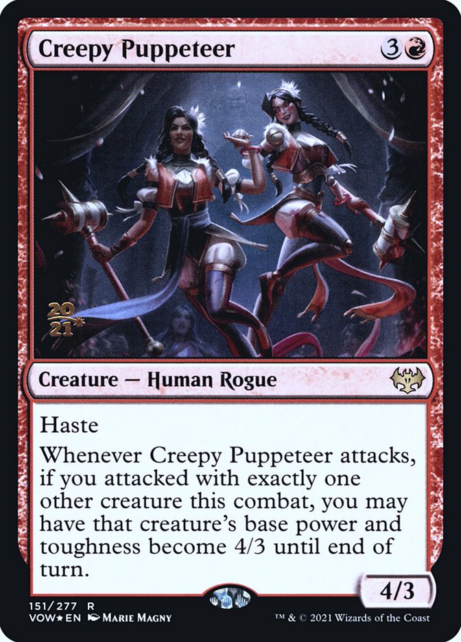 Creepy Puppeteer PVOW-151S Innistrad: Crimson Vow Promos Magic card