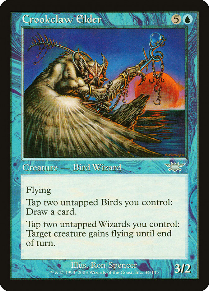 Crookclaw Elder LGN-34 Legions Magic card