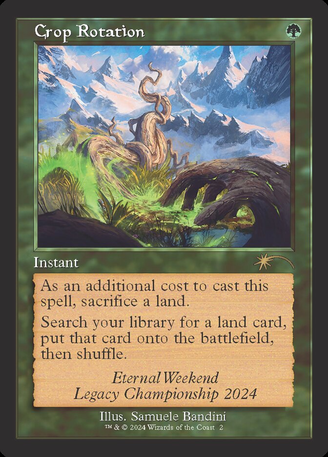 Crop Rotation PEWK-2024B Eternal Weekend Magic card