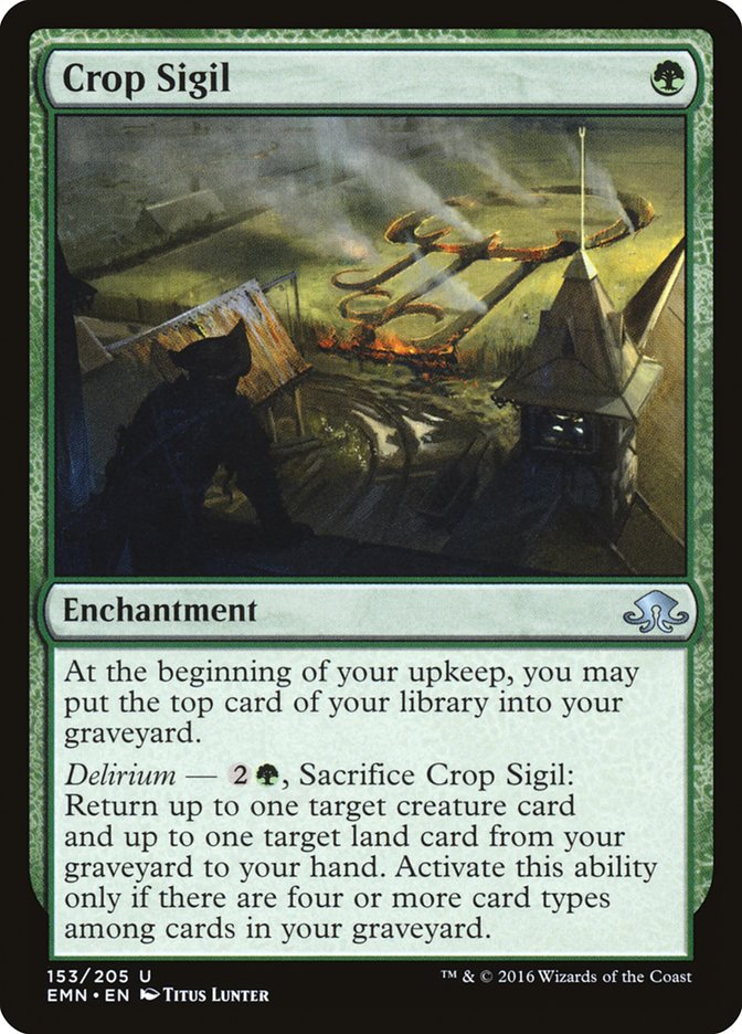 Crop Sigil EMN-153 Eldritch Moon Magic card