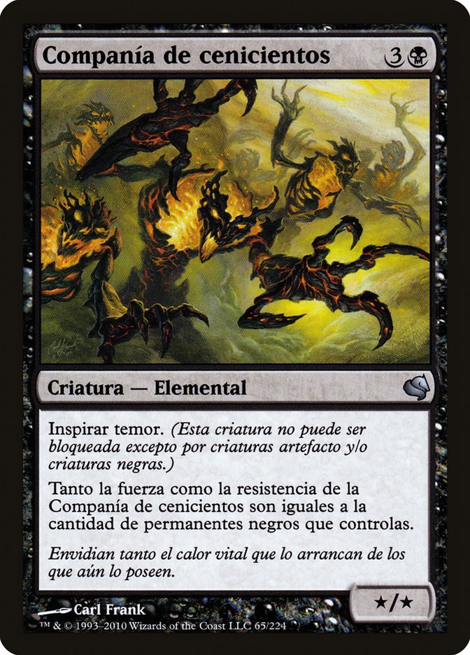 Crowd of Cinders PS11-65 Salvat 2011 Magic card