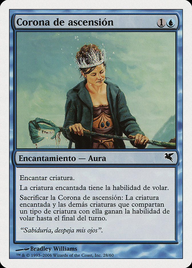 Crown of Ascension PSAL-E28 Salvat 2005 Magic card