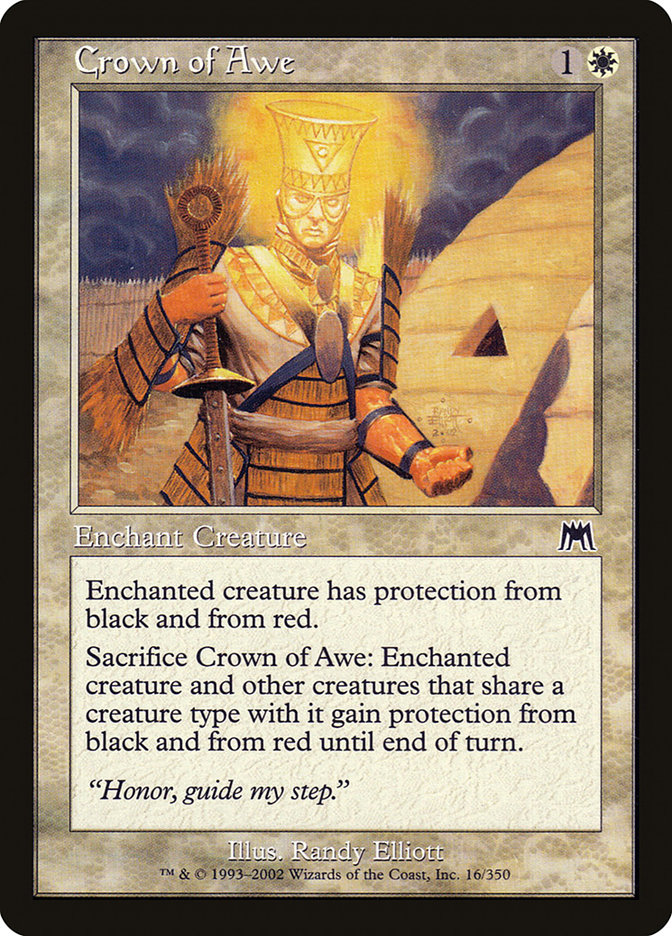 Crown of Awe ONS-16 Onslaught Magic card