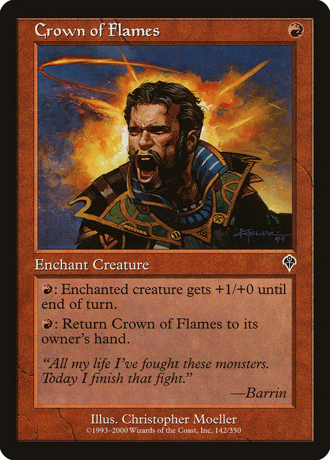 Crown of Flames INV-142 Invasion Magic card