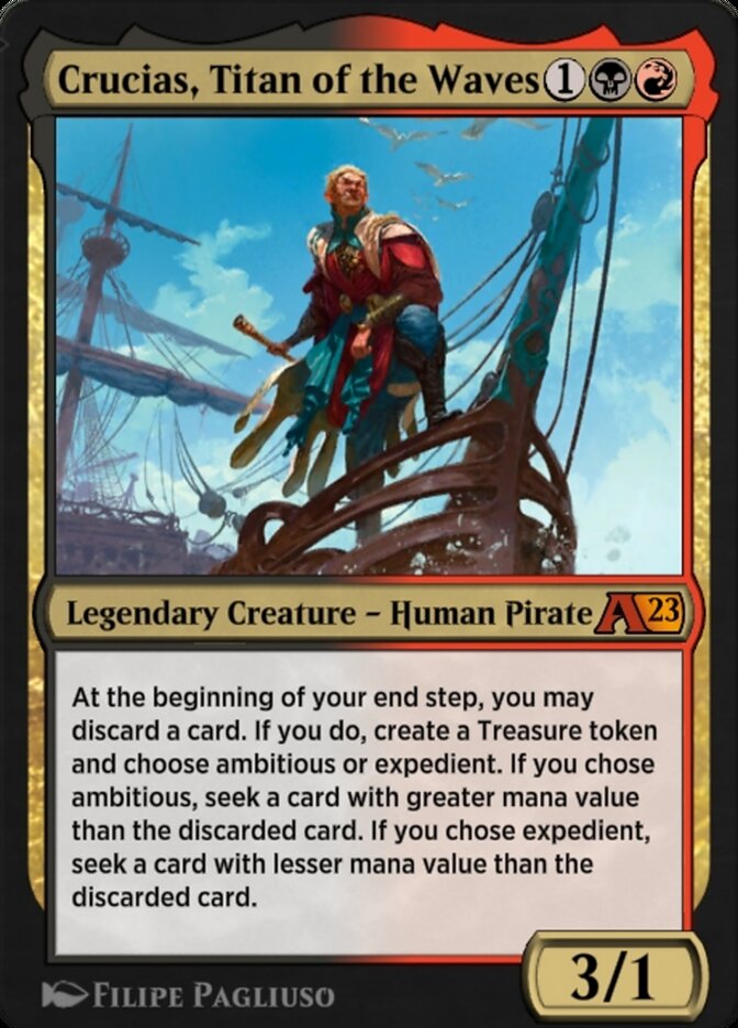 Crucias, Titan of the Waves YBRO-18 Alchemy: The Brothers' War Magic card