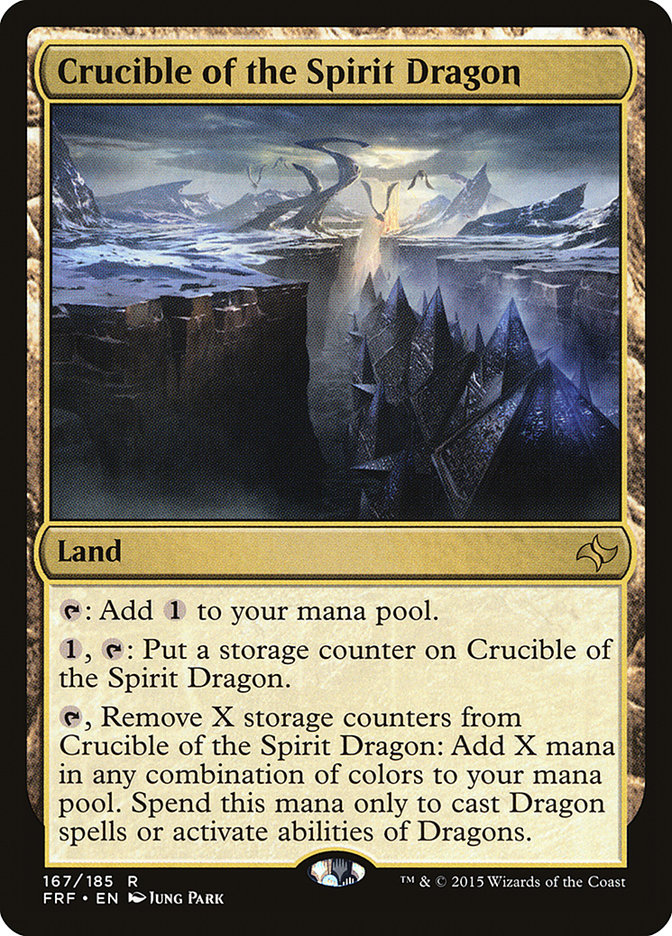 Crucible of the Spirit Dragon FRF-167 Fate Reforged Magic card