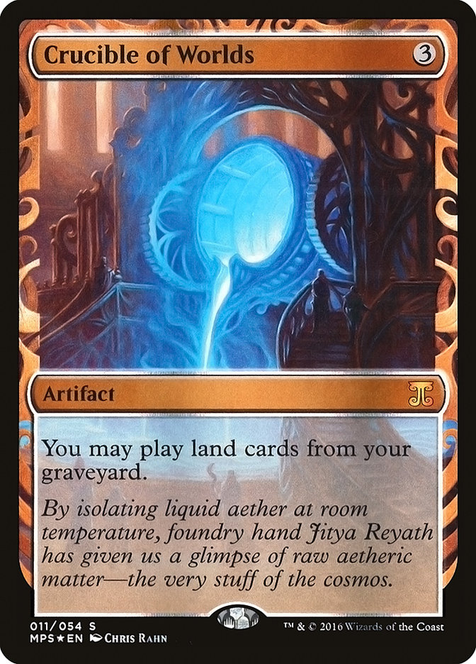 Crucible of Worlds MPS-11 Kaladesh Inventions Magic card