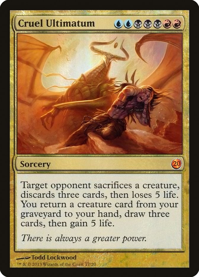 Cruel Ultimatum V13-17 From the Vault: Twenty Magic card