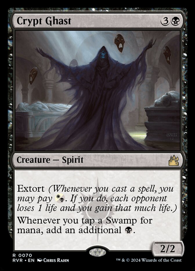 Crypt Ghast RVR-70 Ravnica Remastered Magic card